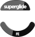 Superglide - Fastest and Smoothest Mouse Feet/Skates Made with Ultra Strong Flawless Glass Super Fast Smooth and Durable Sole for Pulsar Xlite Wireless / v2 & v2 Mini Wireless Gaming Mouse (Black)