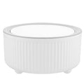Uonlytech Desktop Trash Bin Slim Garbage Can for Bedroom Living Room and Dorm Cute Kawaii Design Easy to Basket for Spaces