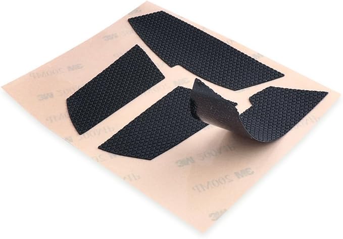 HUYUN Mouse Side Grips Sweat Resistant Pads/Anti Sweat Paste Grip Tape Cut to Fit Easy to Apply Mouse Skin Compatible for Logit G102 G203 G304 G305 G PRO Wired Gaming Mouse