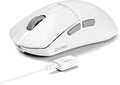 DAREU A950 Wing Ultralight Wireless Gaming Mouse 1.23oz (35g), Custom PAW3950 Optical Sensor,30K DPI, Wired/Wireless Dual 8000 Polling Rate, Symmetrical, 5 Programmable Buttons,70H Battery, Web Hub
