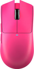 ATTACK SHARK X11SE Lightweight Wireless Gaming Mouse, 59g Tri-Mode BT/2.4G Wireless/Wired Gaming Mouse, PixArt PAW3311 Gaming Sensor, 22000 DPI, Office Mice for PC/Xbox/Win/Mac (Magenta)