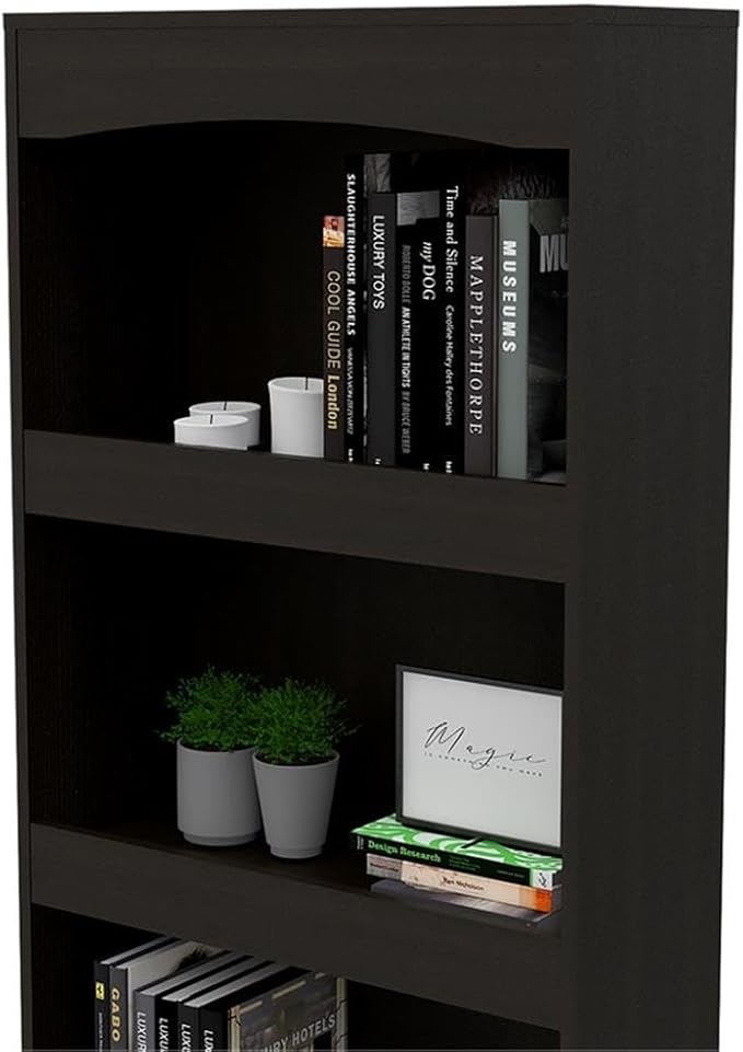 Home Square 2-Piece Set with Cabinet Bookcase and Home Office Desk
