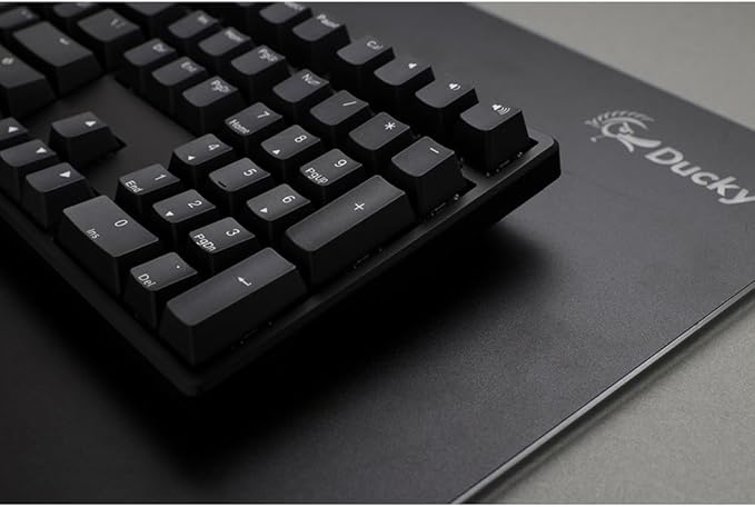 Ducky Origin Black Double Shot PBT Mechanical Keyboard (Cherry MX Blue)
