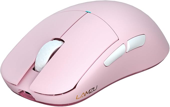 Lamzu Atlantis Mini Champion Edition Wireless Gaming Mouse, Ultra Lightweight 51g, Optical Switch,30000 DPI, Symmetrical, MCU Nordic 52840, Dust-Proof Encoder, PAW3950 Sensor, 8K Compatible