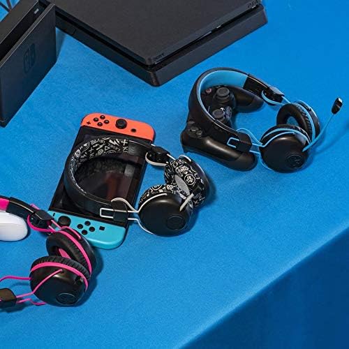 JLab JBuddies Play Gaming Wireless Kids Headset, Blue, 22+ Hour Bluetooth 5 Playtime 60ms Super-Low Latency for Mobile Gameplay, Retractable Boom Mic, AUX Cord Compatible w/Gaming Consoles