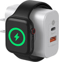 for Apple Watch Charger, 3 in 1 USB C Portable Wall Fast Charging Block, 23W Dual Ports Charging for iWatch Series 10/9/8/7/6/SE/5/4/3/2/1/Ultra, for iPhone 17/17 Pro/17 Pro Max/16/15