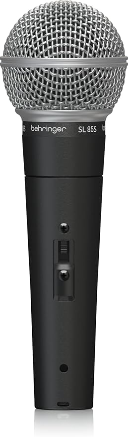 Belinger SL 85S Dynamic Microphone with Carrying Case with ON/OFF Switch, Cardioid Characteristics