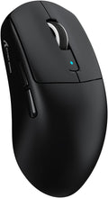 ATTACK SHARK R6 Wireless Gaming Mouse,38G Ultra-Lightweight Trip-Mode 2.4G/USB-C/Bluetooth Mouse Gaming with PAW3950MAX Sensor,42000 DPI,50G Accelerated Speed for PC/Laptop/Mac -Black&Tape