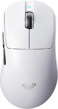 AULA SC900 Max Wireless Gaming Mouse, 30000 DPI, 750IPS, PAW3950 Sensor, 62g Lightweight Mouse, Tri-Mode 2.4Ghz/Type-C/BT5.0, Dual 8KHz Polling Rate with Rechargeable Mouse for PC/Mac/Linux(White)