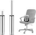 10 Inches to 15 Inches Office Chair Gas Lift Cylinder Replacement, 4.5'' Stroke, Hydraulic Pneumatic Shock Piston, Heavy Duty, Universal Diameter Fit for Most Office Chair, Class 4 (Polished Steel)