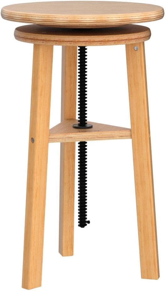 VISWIN Adjustable Drafting Stool, Beech Wood, Artist Stool Chair, Supports Up to 176 Lbs, for Artists, Studio, Home Use, Office, Kitchen