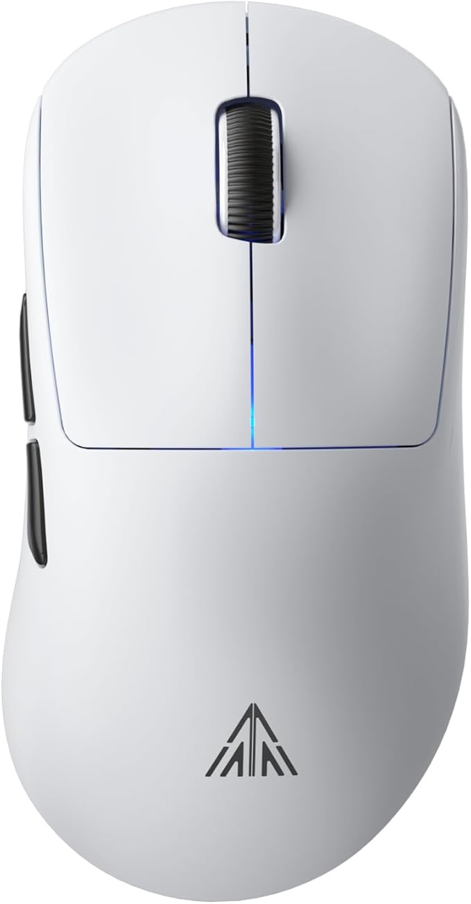 CORBOBO SOLAKAKA SM850 - Wireless Gaming Mouse - Programmable Buttons,24000 DPI Adjustable, Lightweight, Ergonomic Computer Wireless Mouse, BT5.1/2.4G/Wired, PC Gaming & Office Mice for Win/Mac/Linux
