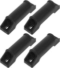 Garneck 4pcs Gaming Chair Footrest Slider Pads Attachment: Office Chair Replacement Parts Recliner Foot Rest Slider Pads for Armchair Furniture Smooth Edge Plastic Glides Easy Install