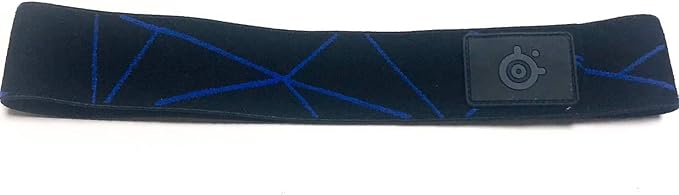 Headband for SteelSeries Arctis 9X Headphones & arctis pro & arctis Prime 7 7P 7X Gaming Headset - Blue in Black