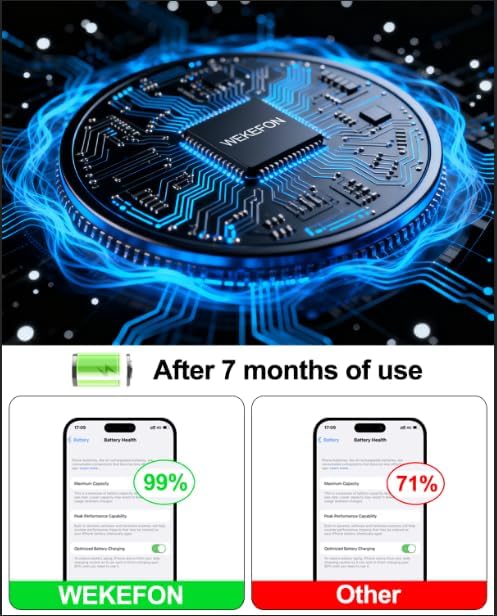 3 in 1 Wireless Charging Station for Apple MagSafe Charger, 15W Fast Magnetic Phone Charger with Breathing Light for Magsafe Charger Stand for iPhone 17 16 15 14 13 12, Apple Watch, AirPods, Gifts