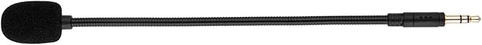Smays Microphone Replacement for Rig 400 Gaming Headset, Turtle Beach, PS4 Headphone - 3.5mm Detachable Mic Attachment