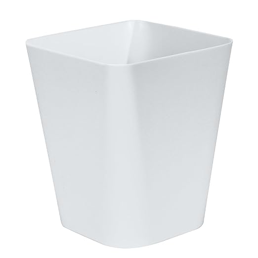 Small Trash Can - Plastic Waste basketbin - for Office,Home,Bathroom,Kitchen - 1.8 Gallon - Khaki