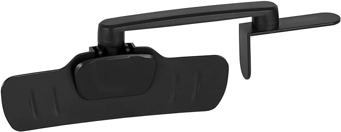 Mount-It! Monitor Document Holder Clip - Paper and Copy Holder Attachment for Typing with 3M Adhesive Sticker, Swivel 360 Degrees, Left and Right Side Mounting (MI-9005)