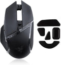 Razer Basilisk V3 Wired Gaming Mouse Case - Top Case Shell Housing with Mice Feet Sticker Replacement (Black)