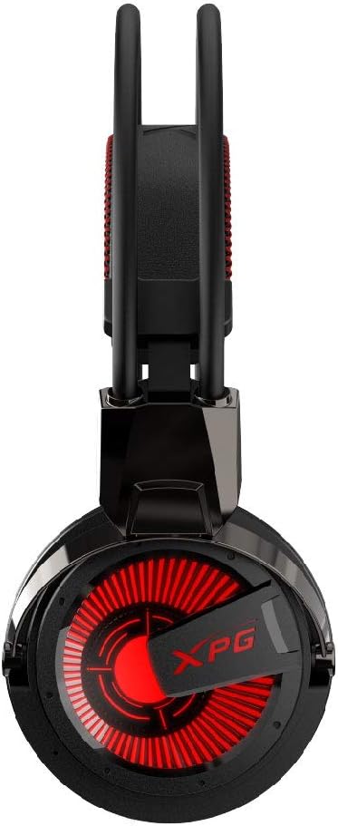 XPG Precog Gaming Headset with Mic Hi-Fidelity Dual Drivers 7.1 Virtual Surround Sound (XPG Precog), One Size