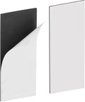 Magnetic Strips with Strong Adhesive Backing (5.9 x 2.35 inches) Magnetic Tape with Adhesive Backing Heavy Duty Magnet Strips for Refrigerator Whiteboard, Most Surface (150 x 60 x 2 mm, 2 pcs)