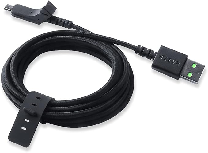 USB Cable/Line Charging Cable Compatible for Razer Lancehead Wireless Gaming Mouse RZ01-02120100-R3U1