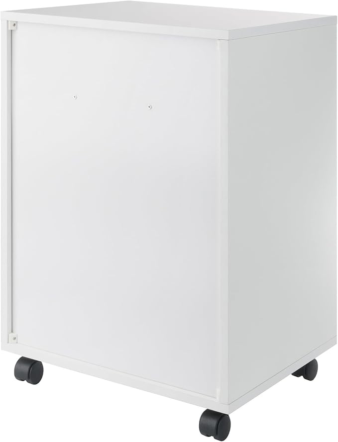 Winsome Halifax Mobile Storage Cabinet with Drawers, Stylish & Functional Home Storage Cabinet for Filing, Kitchen Organization, Moveable Furniture for Office, Dorms, Apartments