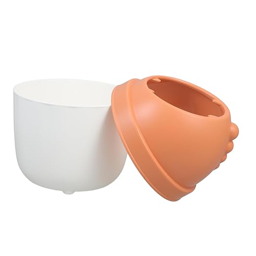 Operitacx Cute Dinosaur Mini Trash Can Lid Slim Desktop Waste Bin for Bedroom Office and Kitchen Compact Waste Basket for Efficient and Versatile Use