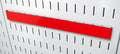 Wall Control 14in Accessory Hanger Tool Holder Bracket Pegboard Accessory Pegboard and Slotted Tool Board - Red
