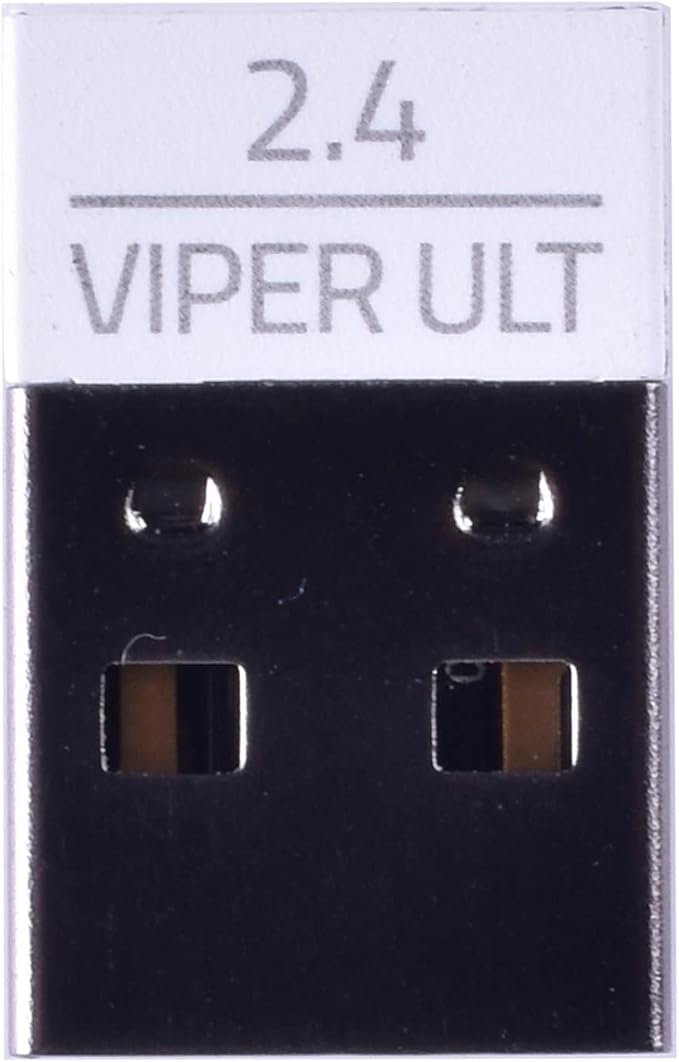 BestParts New USB Dongle Signal Mouse Receiver Adapter Compatible with Razer Viper Ultimate Gaming Mouse (White)