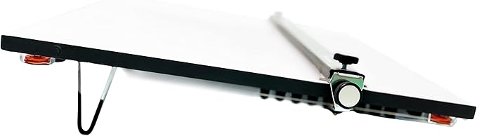 Proartek PK00018 Model PXB36 Portable Drafting Drawing Board 24" x 36"; PXB Series; Adjustable Aluminum Parallel Straightedge; Carry Handle; Architecture Tool for Students and Professionals