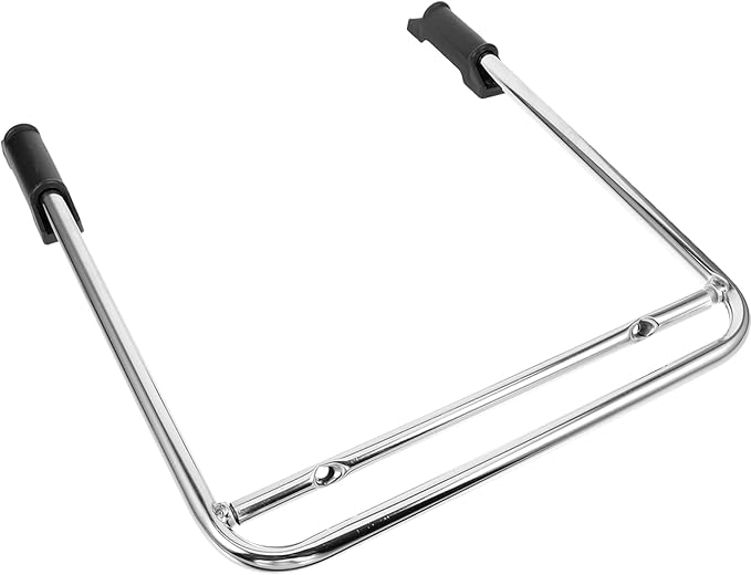KALLORY 1pc Chair Cushions Footrest Rack Gaming Office Chair Foot Rest Rack Footrest Expansion Bracket Table to Rotate Stainless Steel Foot Support