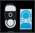 V2 Mouse feet for Logitech G PRO X Superlight | Smooth Glide | Rounded Edges | Anti-Dust | Pro Gamer Approved - 0.7mm Pure PTFE Gaming Upgrade Skates (2-Pack)