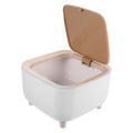 Unomor 1pc Slim Desktop Trash Can Capacity Suitable for Bathroom Kitchen Office Multi-Scene Use