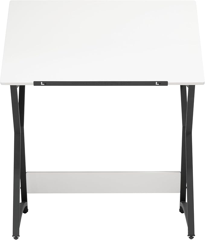 SD Studio Designs Hourglass Craft Table Angle Adjustable Drafting Table, Table