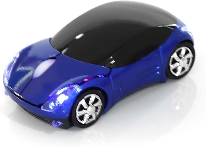Mouse, 2.4G Mouse Bluetooth Optical Mouse 1600DPI for/ME/PC/Tablet Gaming Office (Blue)