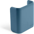 Poppin Magnetic Pen Holder - Office Supplies Storage Cup with 3 Mounting Options (adhesive strips, magnets, or screws), Mounts to Walls, Refrigerators, Lockers (Slate Blue)