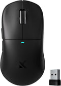 MCHOSE M7 Pro Wireless Gaming Mouse, 8K Polling, 55g Lightweight Ergonomic Computer Mouse PAW3395 Optical Sensor, 650 IPS 26000 DPI, 6 Programmable Controls, USB-C 3-Mode PC/Mac Black