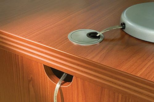 6pc Modern Contemporary U Shape Executive Office Desk Set, RO-ABD-U24