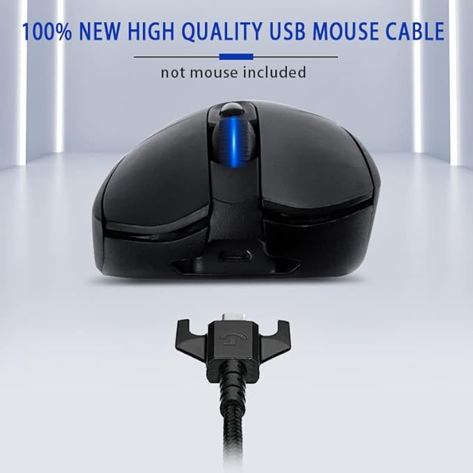 USB Charging Cable Replacement for Logit G403 G900 G903 G703 G PRO G Pro x Superlight Wireless Gaming Mouse