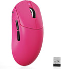 MAMBASNAKE Attack Shark X8 SE 55g Superlight Wireless Gaming Mouse,BK52820 Tri-Mode BT/2.4G Wireless/Wired Mouse,25000DPI,500mAh Battery,Med to Large Hand Size,5 Programmable Buttons for Pc/Mac(Red)