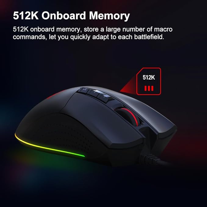 Bloody ES9Pro FPS RGB Gaming Mouse, PMW3327 Chip, 6200 CPI, 2000Hz Report Rate, 220 IPS, 4M Onboard Memory, Fully Programmable with Advanced Preset Macros