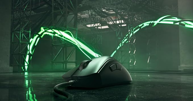 Razer DeathAdder V3 Pro Wireless Gaming Mouse: 63g Ultra Lightweight - Fast Optical Switches Gen-3 - HyperSpeed Wireless - 5 Programmable Buttons - 90 Hr Battery - Black (Renewed)