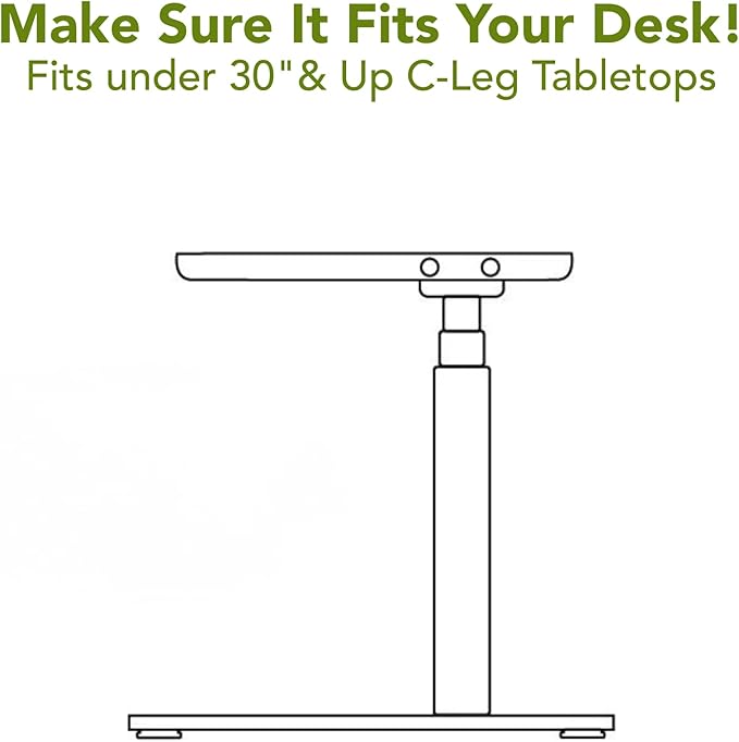 Perfect POSTURE Plastic Standing Desk Drawer – Under Desk Organzier and Storage with Dividers for Height Adjustable Desks – Black (13.25" x 23.5")