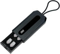 Portable Memory Card Case Holder for 6 SD SDHC SDXC Cards and 12 Micro SD TF Cards, Anti-Shock SD Card Case with Easy Push-Pull Design