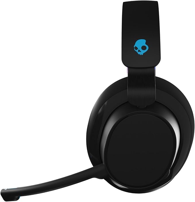 Skullcandy SLYR Multi-Platform Wired Gaming Headset, Removable Mic, Durable and Comfortable Lightweight Design, Ultra-Soft Memory Foam Ear Cushions, PC, Xbox, PlayStation - Black Digi-Hype