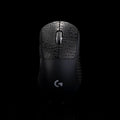 Grip Tape for logitech G Pro X Superlight 2 DEX (GPW4) - Anti-Slip,Enhanced Control, Sweat Resistance,Improves FPS Gaming Grip & Mouse Protection [Pre-Cut] CS Black 0.3mm