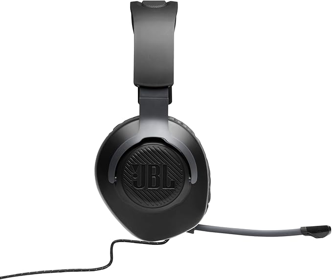 JBL Quantum 100 - Wired Over-Ear Gaming Headphones - Black, Large
