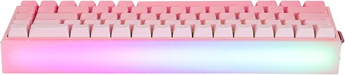 EPOMAKER Aula Hero 68 HE Wired Magnetic Gaming Keyboard, 0.01mm Adjustable Actuation, Rapid Hall Effect Switch, 8kHz Polling, 5-Layer Sound Dampening, RGB Box & Backlight (Pink)
