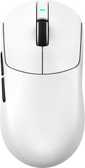 ATTACK SHARK X8 PRO Wireless Gaming Mouse,55g Ultra-Lightweight Wired/BT/2.4GHz Wireless Programmable Mouse,8K Polling Rate,PixArt PAW3395PRO Sensor,40K DPI,Gamer Mice for Big Hand/PC/Win/Mac(White)